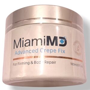 NEW MiamiMD Advanced Crepe Fix Firming Body Repair Cream 6 oz New Sealed